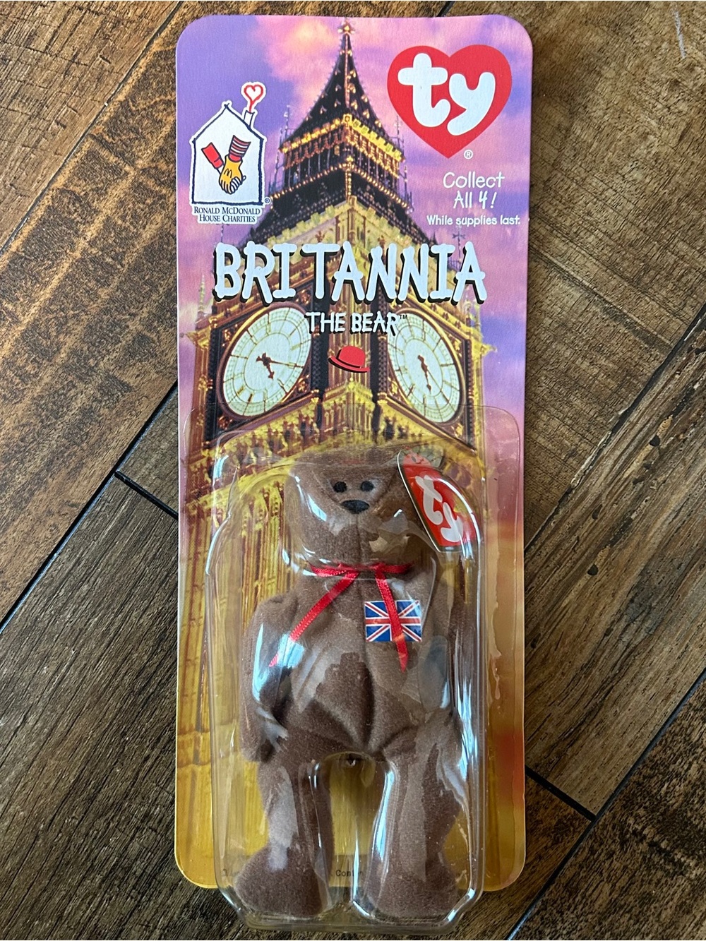 TY McDonalds Beanie Baby Erin Maple Britannia Glory the Bear 1999 SET OF 4 - Picture 6 of 16